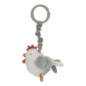 Gioco con gancio da passeggino pollo