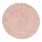 Tappeto rotondo pure pink dot