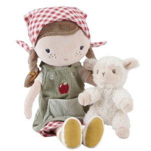 Cuddle Doll Rosa con pecorella - 35 cm