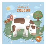 Coloring Book Little Farm - 12 pz
