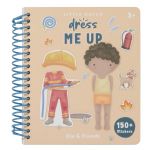 Libro Dress me up con stickers