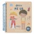 Libro Dress me up con stickers