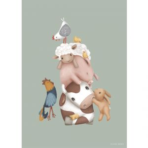 Poster (1 pezzo) A3 Little Farm