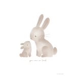 Poster (1 pezzo) A3 Baby Bunny