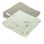 Swaddle muslin 70 x 70 cm 2 pezzi