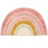 tappeto arcobaleno rosa