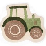 Tappeto Tractor 110x110cm