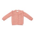 Knitted cardigan Rose Pink
