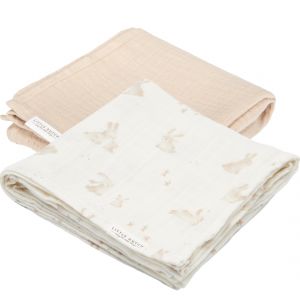 Swaddle muslin 70 x 70 cm 2 pezzi