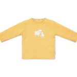 T-shirt manica lunga incrociata Warm Yellow 