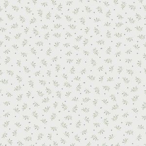 Non-Woven Wallpaper Blueberry Leaves