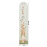 Growth chart wall decall Fairy Garden