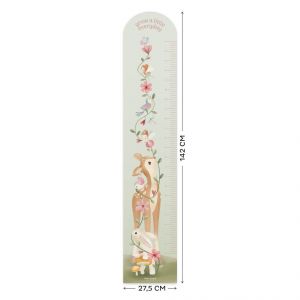 Growth chart wall decall Fairy Garden