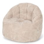 Poltroncina morbida beige