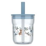 Bicchiere con cannuccia 250 ml