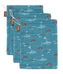 Set guanti in mussola 3 pezzi