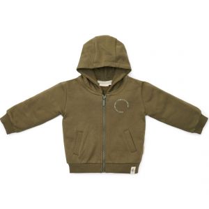 Sweat cardigan Dark Green