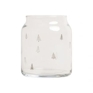 Barattolo in vetro piccolo abete 