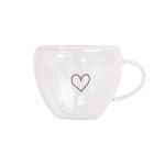 Bicchiere cuore con manico 50ml