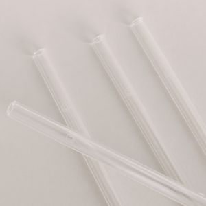 Cannucce Smiley in vetro 20 cm Set da 4