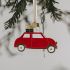Decorazione per l&#39;albero auto di Natale  