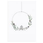 Cartolina Ghirlanda di Natale  