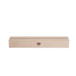 Set di 2 portacarte Cuore 15 cm