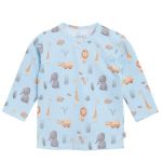 ALEX T-shirt  manica lunga baby savana azzurro