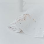 Runner da tavola in lino Cuori 140 x 40 cm