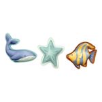 Gioco sagome per il bagnetto Ocean