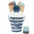 Set secchielli gelato Ocean 14 pezzi