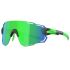 OCCHIALI POWER RACE AVIATOR Nero/Verde