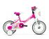 BICICLETTA LOMBARDO 12 DONNA BAFFY FUXIA/BIANCO LUC 19