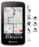CICLOCOMPUTER BRYTON GPS RIDER S800T CON KIT DUAL SENSOR, HRM E SUPPORTO FRONTALE IN ALLUMINIO