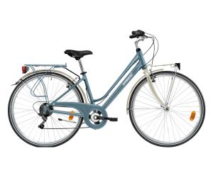 BICICLETTA LOMBARDO 28 MIRAFIORI 250 AGEVOLE BLU RM5028-GRIGIO DONNA