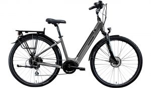 BICICLETTA LOMBARDO 28 MARATEA AGEVOLE GRIGIO TITANIO NERO