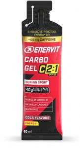 CARBO GEL ENERVIT C2:1 PRO COLA CON CAFFEINA 60ml