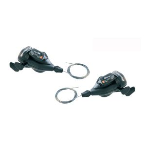 COPPIA COMANDO CAMBIO SUNRACE 8X3 V  PUSH-PULL MTB SPORT