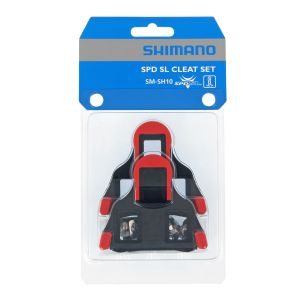 TACCHETTE PEDALI SCHIMANO SPD-SL SH10 ROSSO 0°