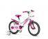 BICICLETTA LOMBARDO 16 DONNA CREMONA WHITE/FUCHSIA