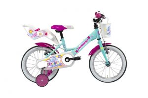 BICICLETTA LOMBARDO 14 DONNA BAFFY TIFFANY/FUXIA GLOSSY "21"