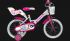 BICICLETTA LOMBARDO 14 DONNA BAFFY WHITE/FUCHSIA LUC. "21