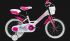 BICICLETTA LOMBARDO 16 DONNA MARIPOSA 1V BIANCO/FUCSIA LUCICDO "23"