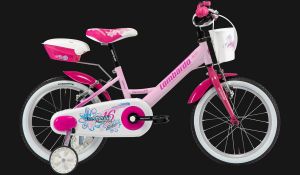 BICICLETTA LOMBARDO 16 DONNA MARIPOSA 1V ROSA/FUCSIA LUCIDO *23*