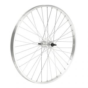 RUOTA POSTERIORE MVTEK 28x1 5/8 MOZZO ACCIAIO SFERE CON DATO 6-7V