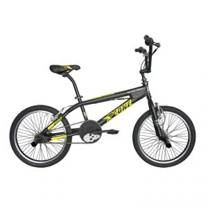 BICICLETTA MAVER BMX 20 FREE  X-ONE NERO-GIALLO