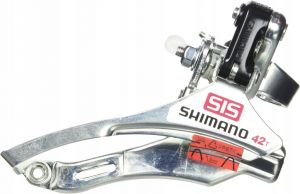 DERAGLIATORE SHIMANO ANTERIORE TY10 28.6 TOURNEY TX 7 VELOCITÀ TOP SWING 42T