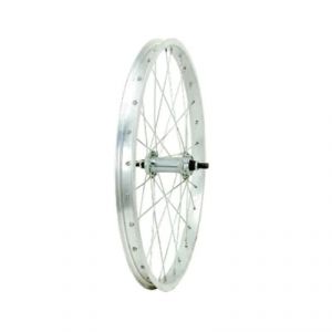 RUOTA POSTERIORE MVTEK 16x1.75 MOZZO IN ACCIAIO 110mm SU SFERE CON DADO