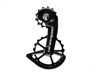 GABBIA CAMBIO E PULEGGE CERAMICSPEED OSPW CARBONIO SHIMANO DURA ACE 9250 E ULTEGRA 8150 12V