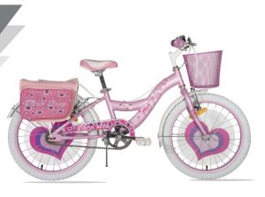 BICICLETTA PINK LOVE 20 ROSA